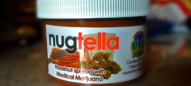 Nugtella, la crema di nocciole e marijuana