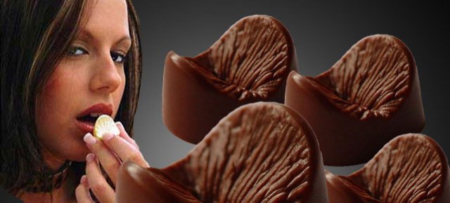 Ecco i cioccolatini a forma di ano